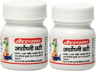 Baidyanath Asli Ayurved Arshoghni Bati, 40 Tablets, Pack of 2