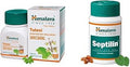 Himalaya Septilin Tablets - 60 Tablets & Himalaya Wellness Pure Herbs Tulasi Respiratory Wellness - 60 Tablets