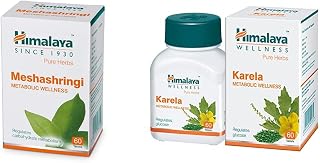 Himalaya Wellness Pure Herbs Meshashringi Metabolic Wellness - 60 Tablet & Himalaya Wellness Pure Herbs Karela Metabolic Wellness - 60 Tablet