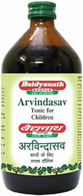 Baidyanath Asli Ayurved Arvindasava (450ml) Ayurvedic Health Tonic for Children