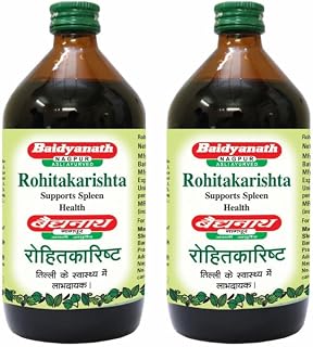 Baidyanath Asli Ayurved Rohitkarishta Syrup 450 Ml. (Pack Of 2)