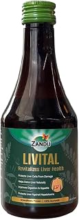 Zandu Livital Liver Syrup  Scientifically Proven for Liver Detox & Health Support in 2 Months | 200 ml