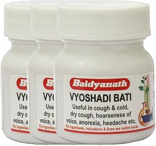 Baidyanath Asli Ayurved Vyoshadi Bati-40 Tab (Pack Of 3)