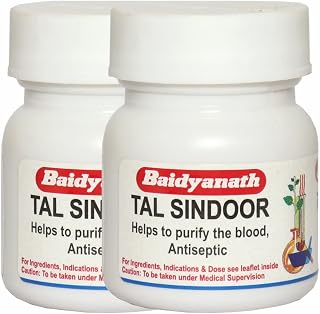 Baidyanath Asli Ayurved Tal Sindoor-1 Gm (Pack Of 2)