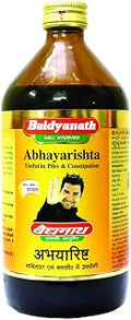 Baidyanath Asli Ayurved Abhayarishta I Ayurvedic Constipation Relief - 450 ml (Pack of 3)