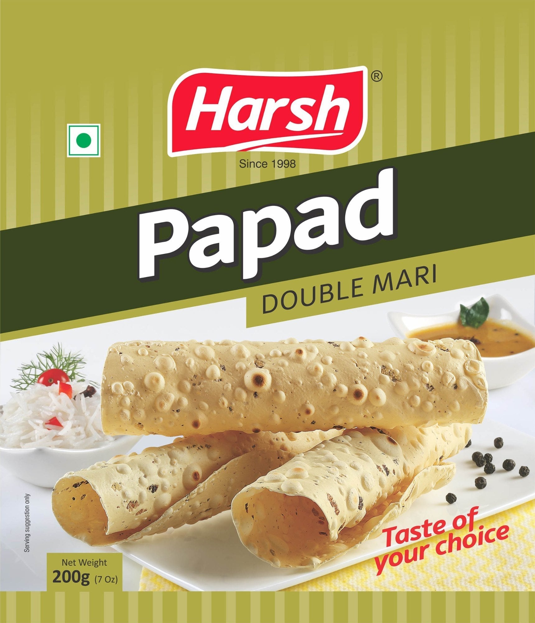 Gajanand Double Mari Papad 200 g