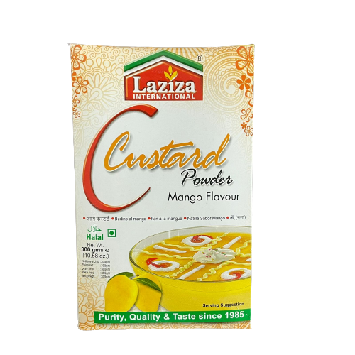 Laziza Custard Powdermango Flavour 300 g