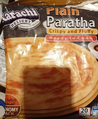 Karachi Delight Whole Wheat Paratha 20 pcs 1.4 kg