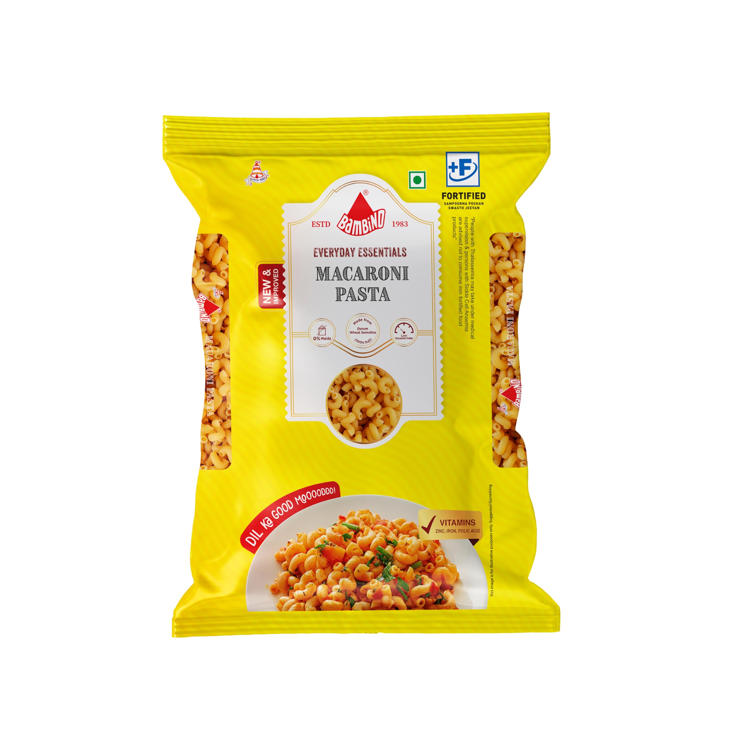 Bambino Mcroni Pasta 850 g
