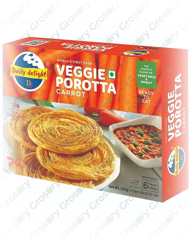DD Carrot Porotta 330 g
