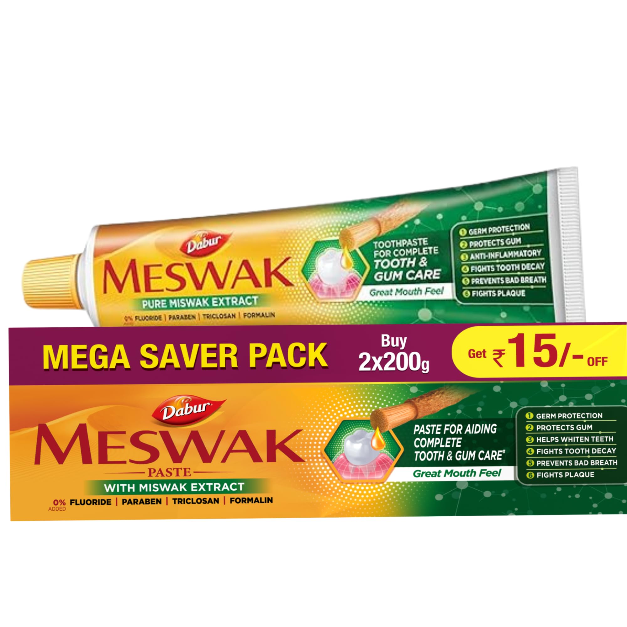 Daburi Meswak Tooth Paste 200 g