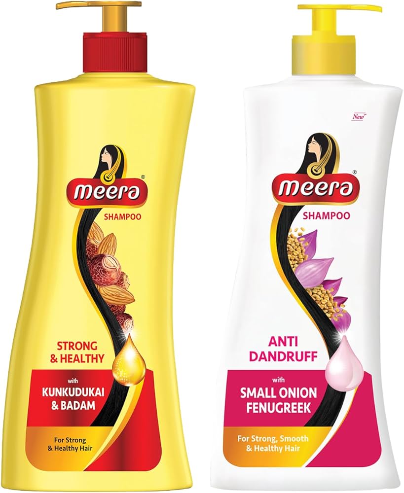 Meera Kunkudukai & Badam Shampoo 340 ml