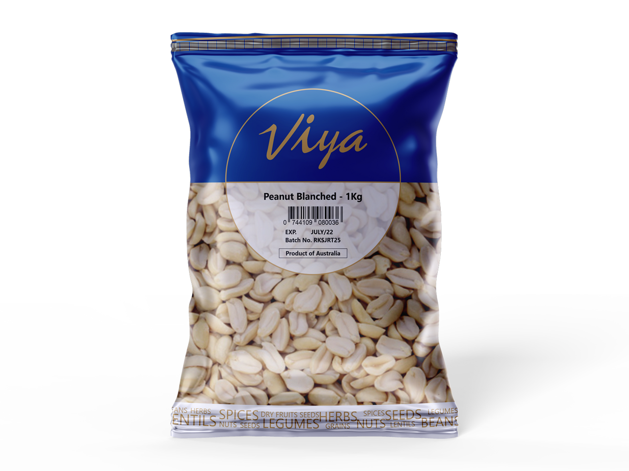 Viya Peanut Blanched 500 g