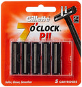 Gillette 7'o Clock Blades 5 pcs