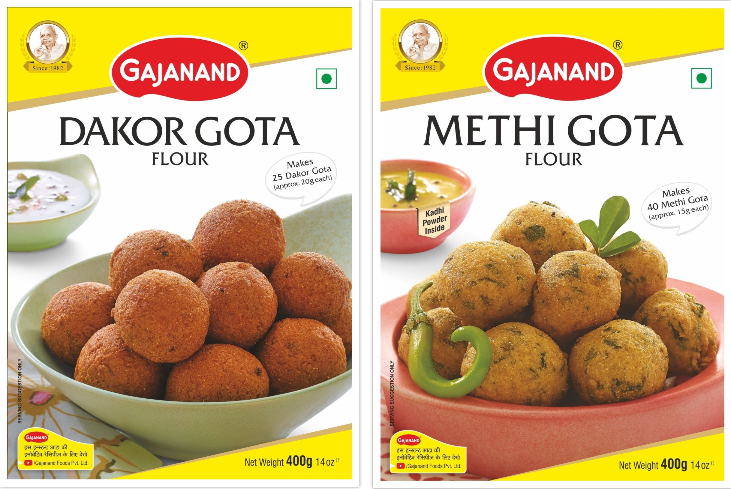 Gajanand Dakor Gota 400 g