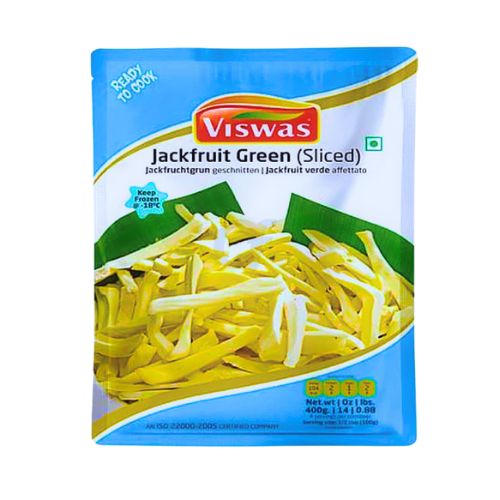 Viswas Jackfruit Green (sliced) 400 g
