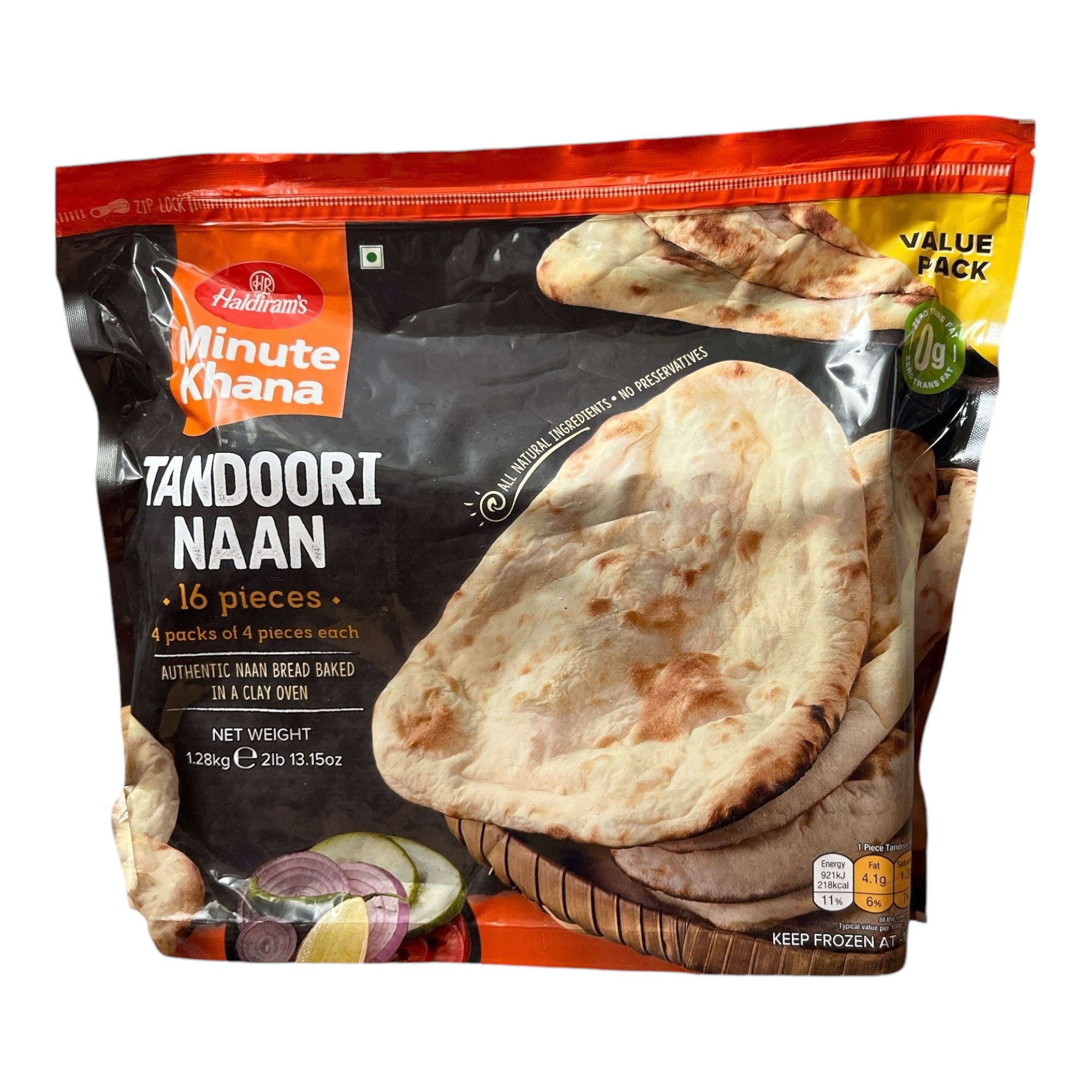 Haldiram Plain Naan 1.2 kg