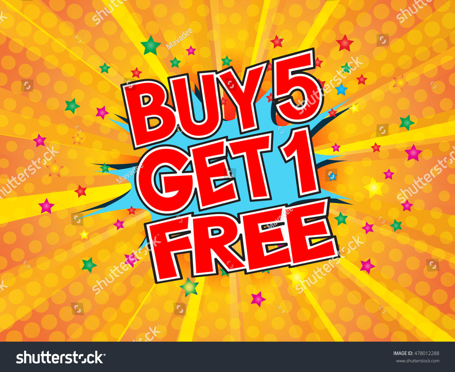 Deep Buy 5 Get 1 Free