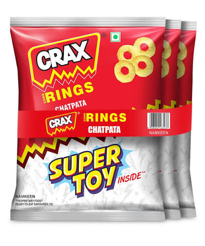 CRAX Corn Rings Chatpata