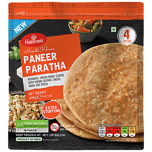 Haldiram Paneer Paratha 400 g