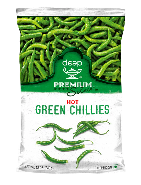 MT Greeen Chilli Frozen 340 g
