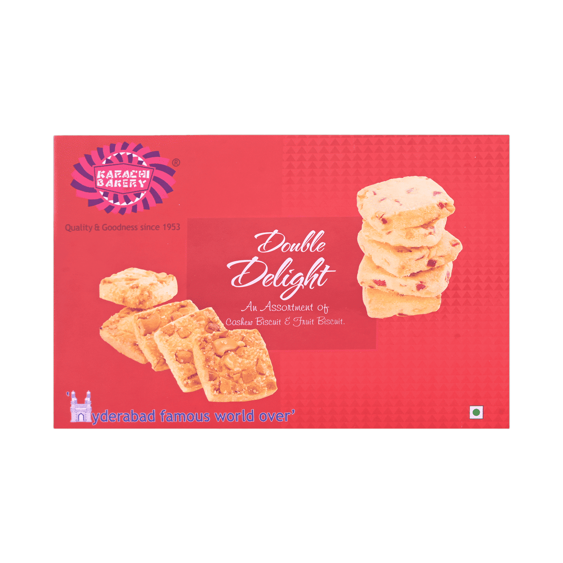 Karachi Bakery Two Majestic Cashew+ Fruit Biscuit 400 g