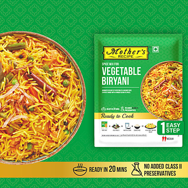 Mother Rtc Vegetable Biryani 80 g