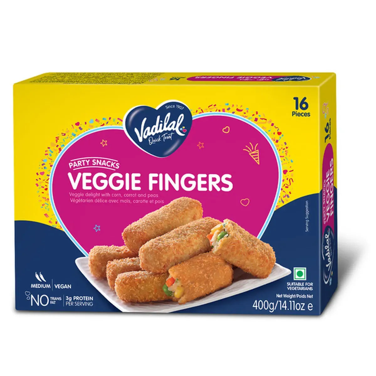 Vadilal Veggie Fingers 400 g