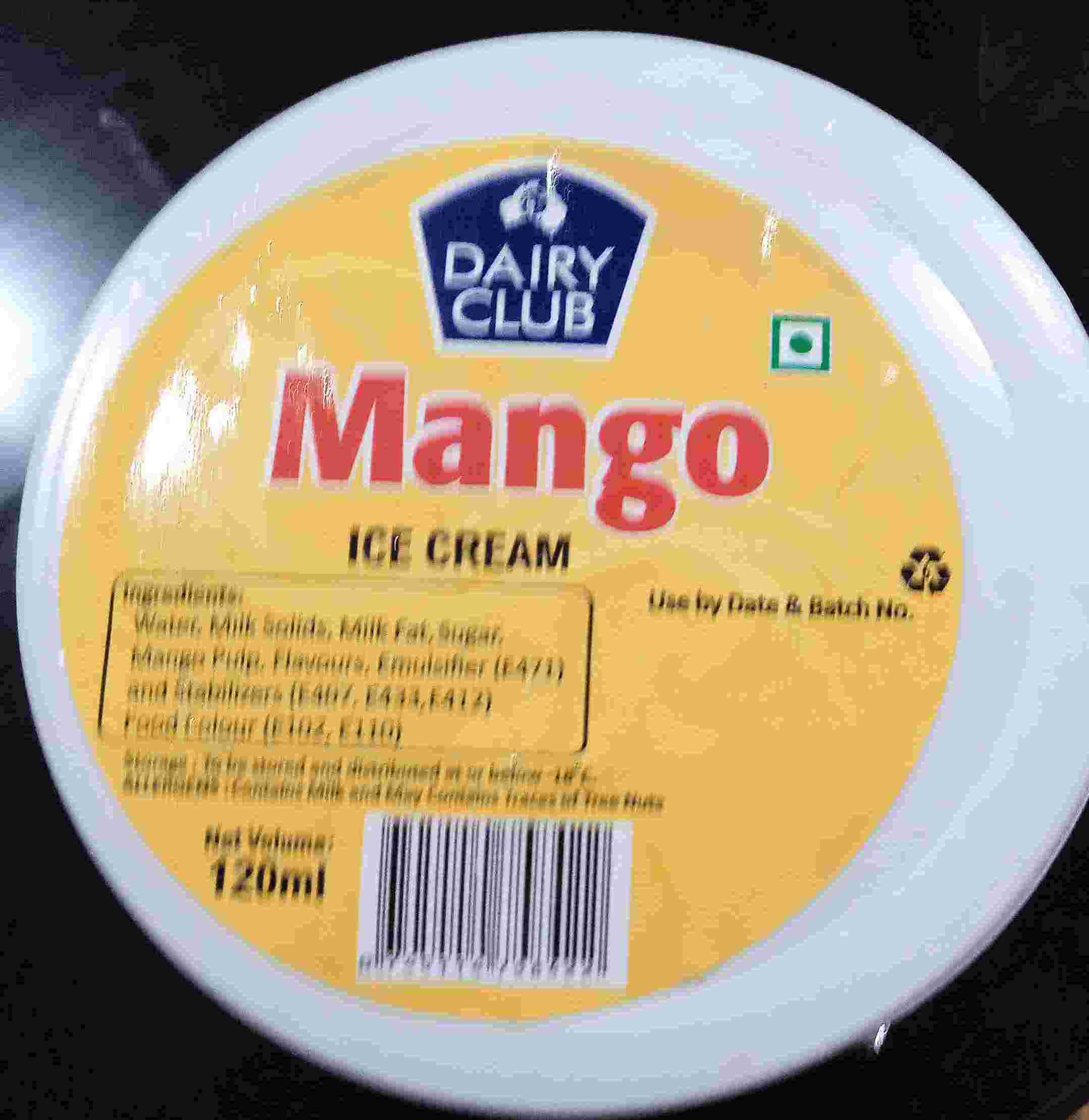 Dairy Club Mango 120 ml
