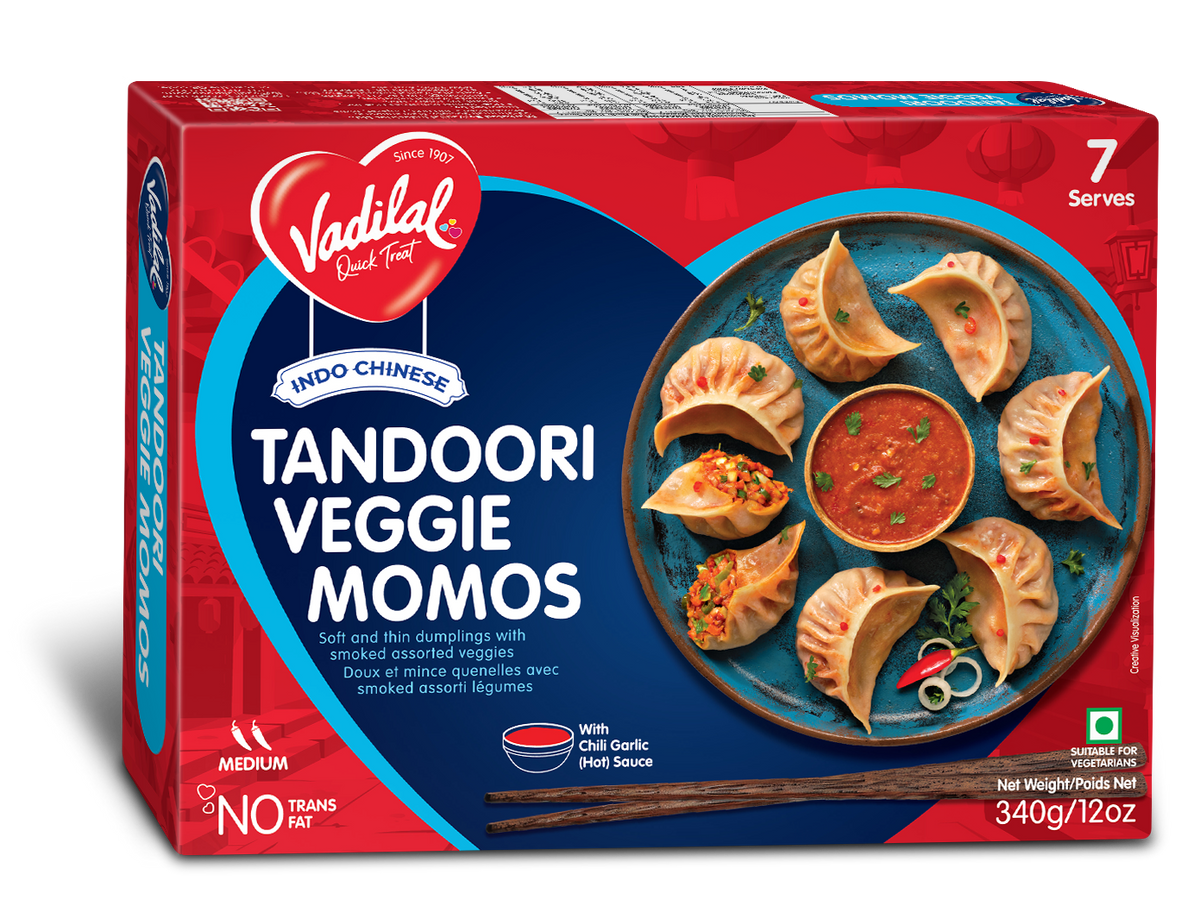 Vadilal Tandoori Veggie Momos 340 g