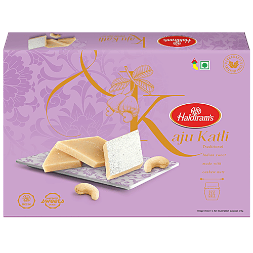 Haldirams D Kaju Kathli/Burfee 400 g