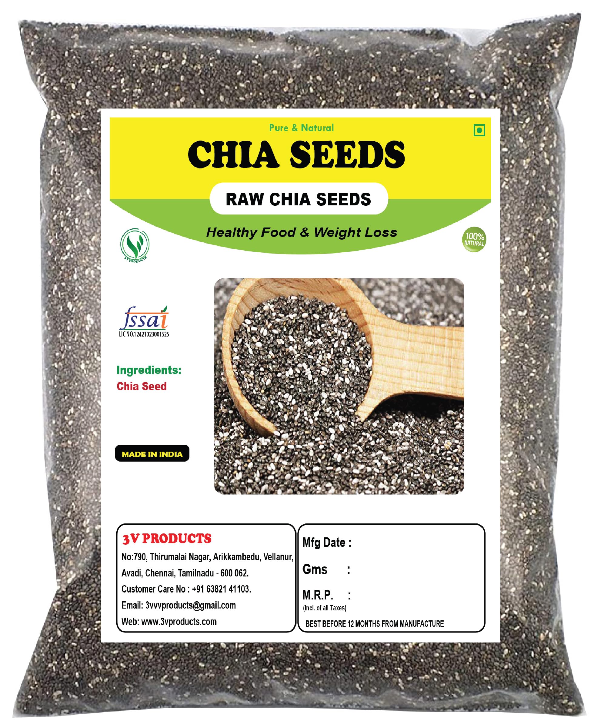 Gramam Chia Seeds 50 g