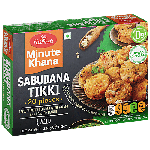 Haldiram Sabudana Tikki 320 g