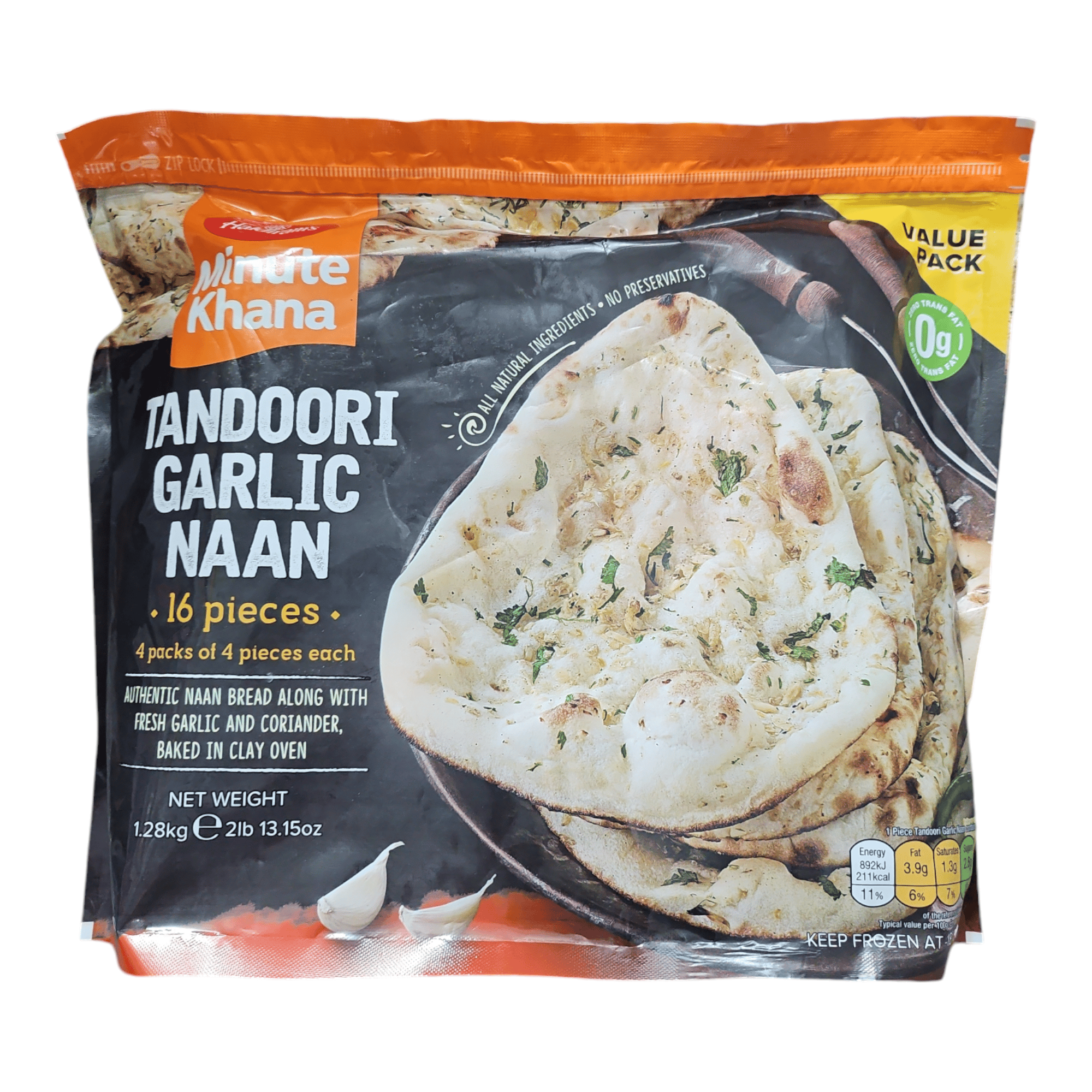 Haldiram Garlic Naan /1.2 kg