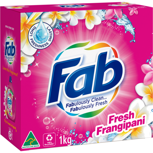 Fab Fresh Frangipati Pwd 1 kg
