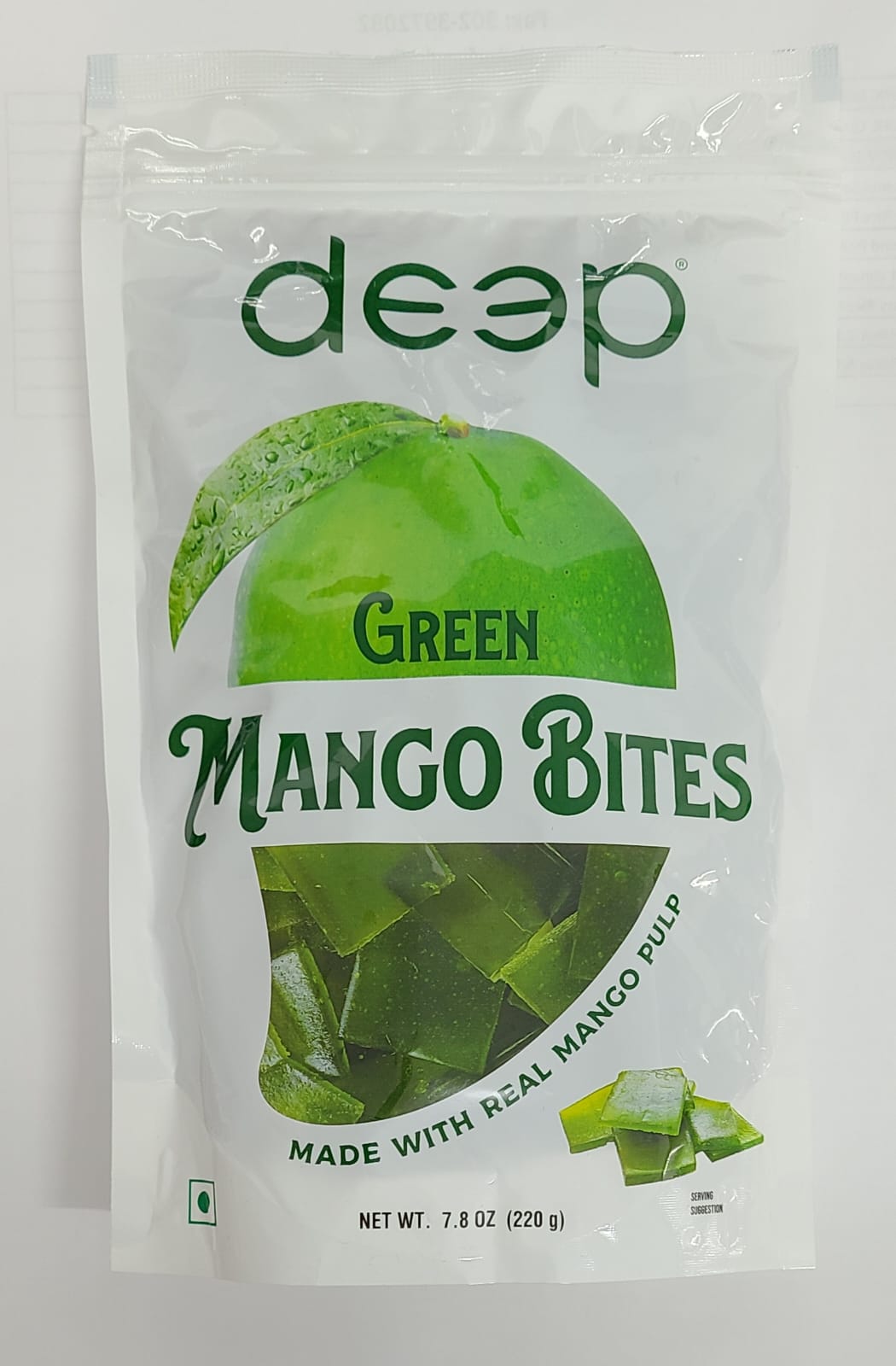 Deep Green Mango Bites 220 g