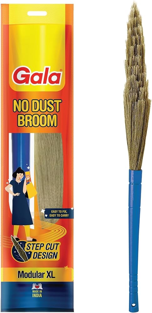 Gala No Dust Plastic Broom