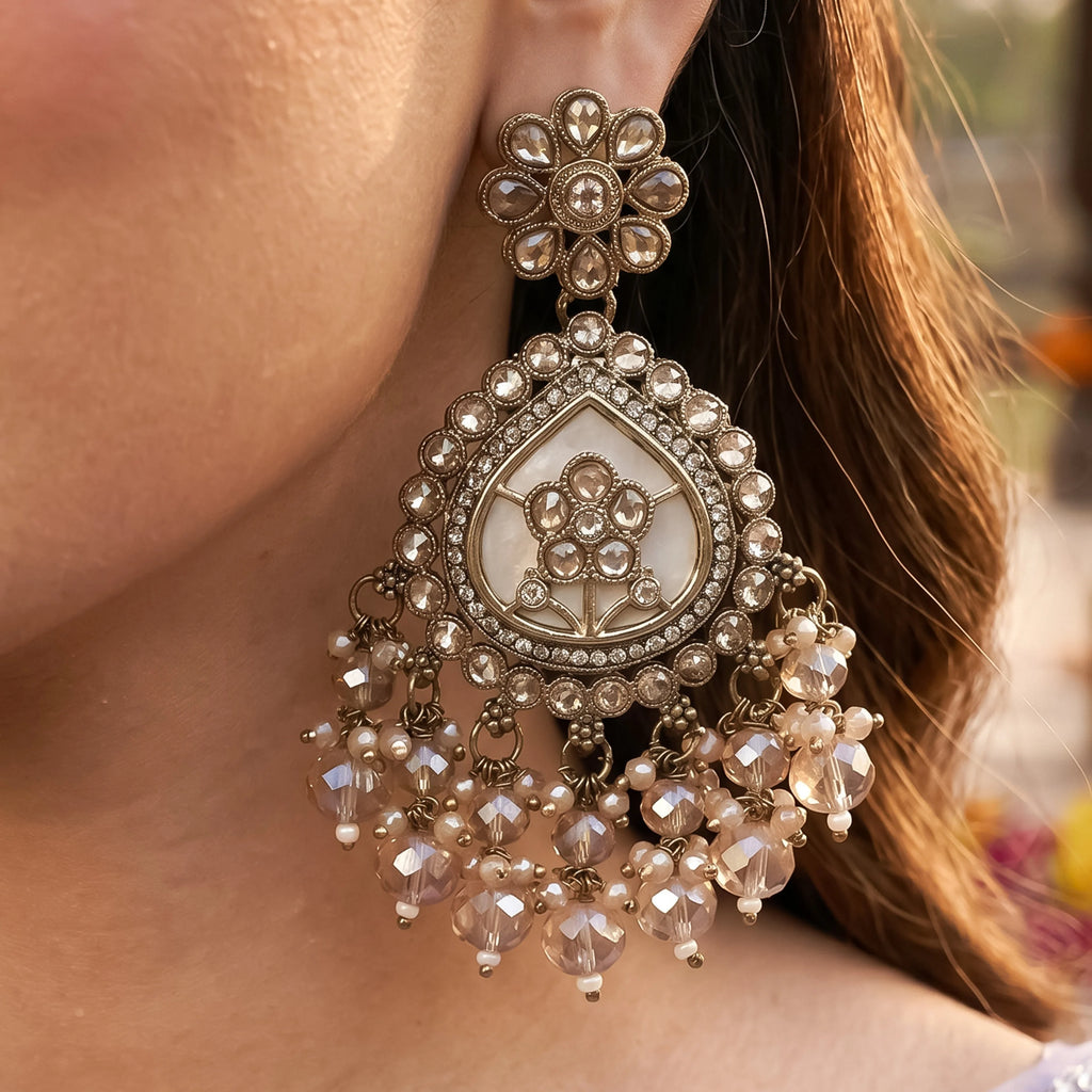 Ivory Noor Vintage Necklace Set