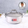 Wonderchef Nigella S/s Casserole with Lid 24cm 4.8 L