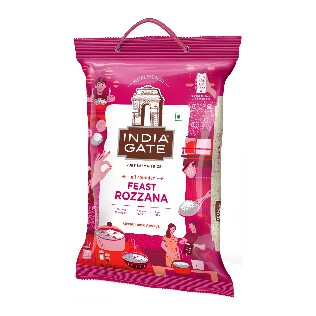 India Gate Feast Rozzana Rice 5 kg