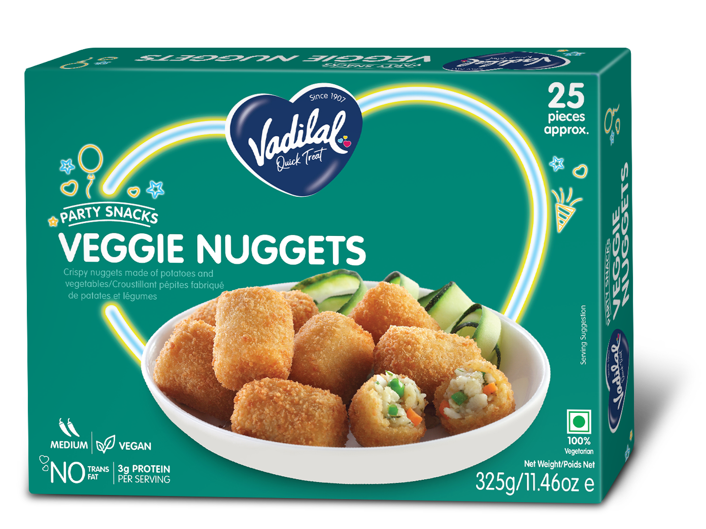Vadilal Veggie Nuggets 325 g