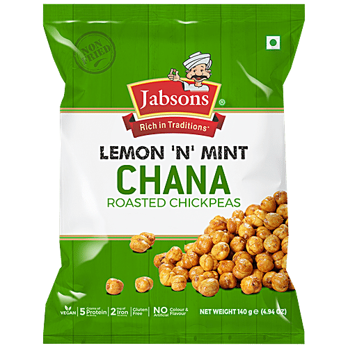 Jabsons Roasted Lemon N Mint Chana 140 g