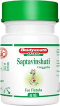 Baidyanath Asli Ayurved Saptavinshati Guggulu 80tab Pack of 2