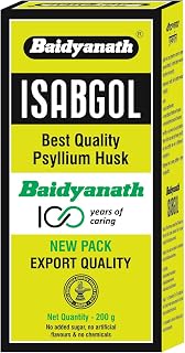 Baidyanath Asli Ayurved Isabgol - Psyllium Husk Powder | Effectively Relieves Constipation | Fibre Supplement For Digestion (Isabgol- 100gm)