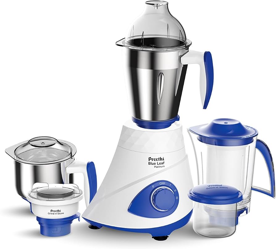 Preethi Blue Leaf Platinum Mixie Grinder