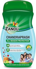 Zandu Chandraprash-450g|All Season Protection - Scientifically Proven to Boost 2X Immunity*|Blend of Chyawanprash Herbs & Heat Balancing Herbs- 37 Ayurvedic Ingredients|With Jaggery, No Refined Sugar