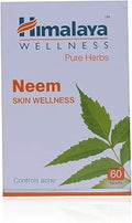 Himalaya Skin Wellness Tablets - Neem, 60 Pieces Box
