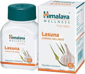 Himalaya Pure Herbs Lasuna Cardiac Wellness Tablets, White, 250 mg, 60 Count