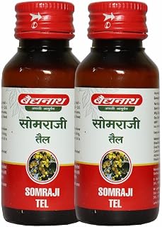 Baidyanath Asli Ayurved Somraji Tel-50 Ml (Pack Of 2)