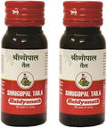 Baidyanath Asli Ayurved SHRIGOPAL Tail -50 ML (Pack of 2) | Ayurvedic Oil with 70+ Herbs | Enriched with Awala & Shatavari